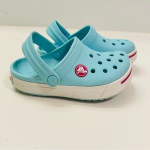 Crocs Crocband Kids Clog Light Blue Size 8-9